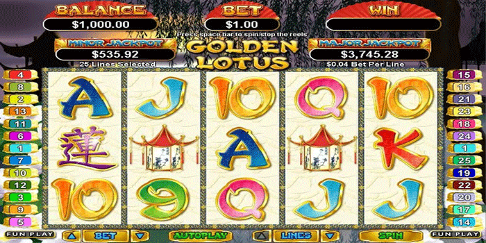 Cara Menang Di Slot Golden Lotus Dengan Kombinasi Simbol Tepat